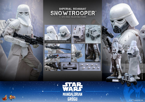 Star Wars - The Mandalorian and Grogu: Imperial Remnant Snowtrooper von Hot Toys, weitere Produktansicht 25