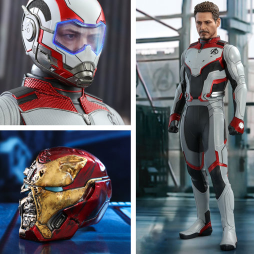 The Avengers - Endgame: Tony Stark - Team Suit, Typ: 1/6 Figur
