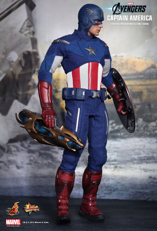 The Avengers: Captain America, 1/6 Figur von Hot Toys