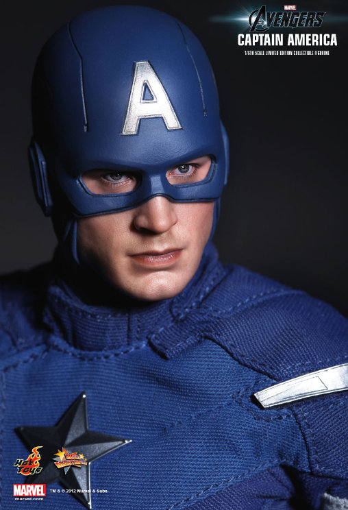 The Avengers: Captain America, 1/6 Figur von Hot Toys