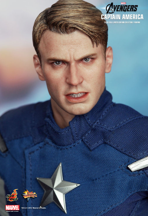 The Avengers: Captain America, 1/6 Figur von Hot Toys