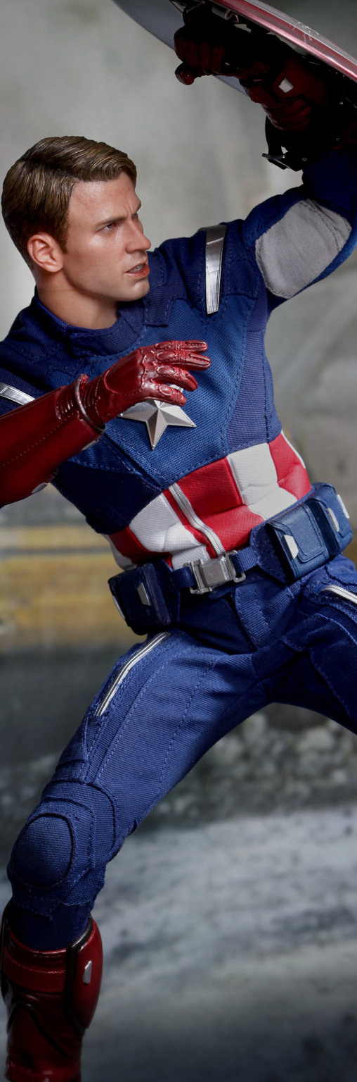 The Avengers: Captain America, 1/6 Figur von Hot Toys
