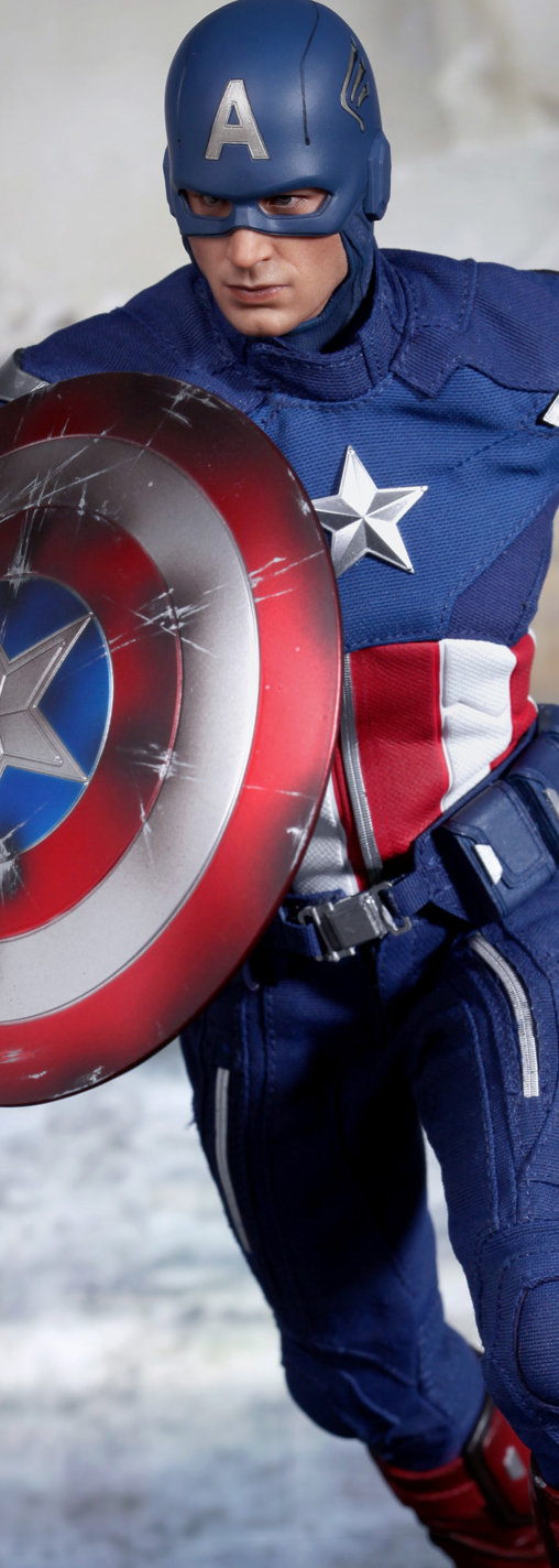The Avengers: Captain America, 1/6 Figur von Hot Toys
