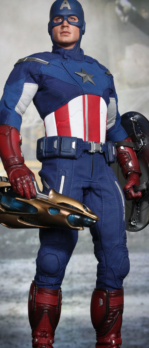The Avengers: Captain America, 1/6 Figur von Hot Toys