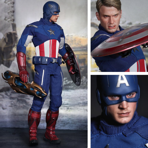 The Avengers: Captain America, 1/6 Figur