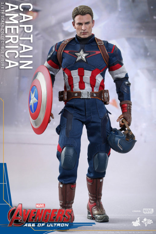 The Avengers - Age of Ultron: Captain America, 1/6 Figur von Hot Toys