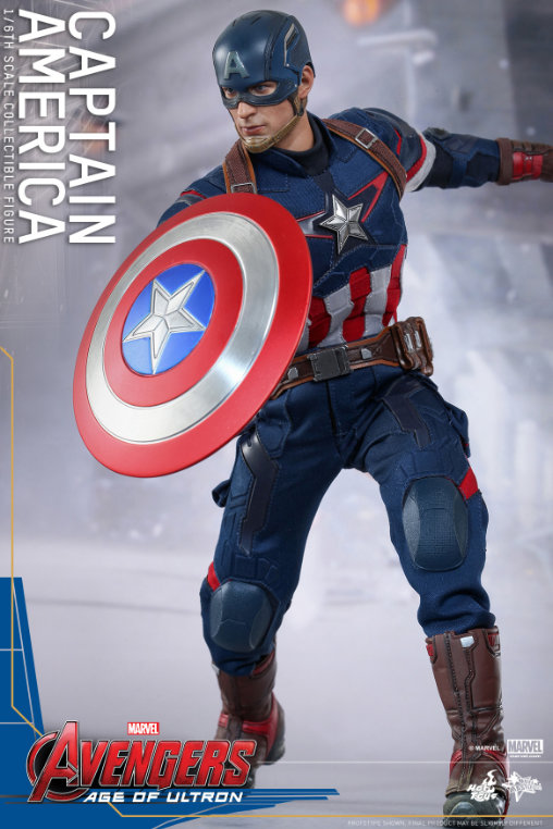 The Avengers - Age of Ultron: Captain America, 1/6 Figur von Hot Toys