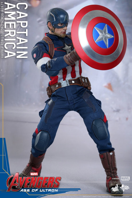 The Avengers - Age of Ultron: Captain America, 1/6 Figur von Hot Toys