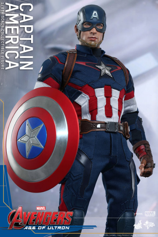 The Avengers - Age of Ultron: Captain America, 1/6 Figur von Hot Toys