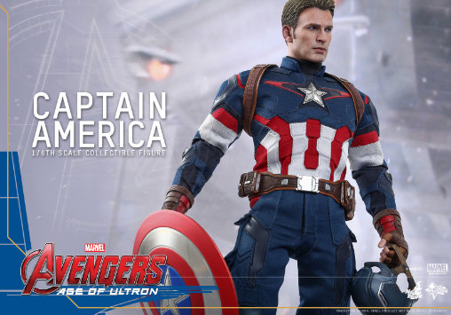 The Avengers - Age of Ultron: Captain America, 1/6 Figur von Hot Toys