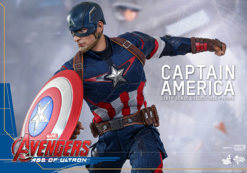 The Avengers - Age of Ultron: Captain America, 1/6 Figur von Hot Toys
