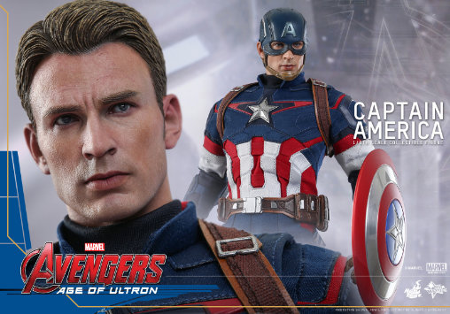 The Avengers - Age of Ultron: Captain America, 1/6 Figur von Hot Toys