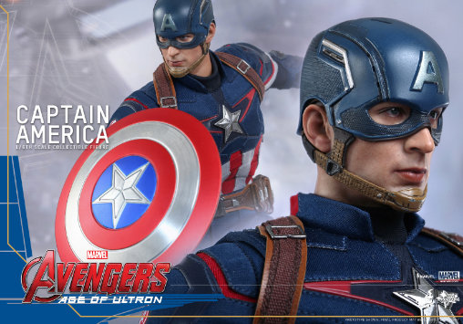 The Avengers - Age of Ultron: Captain America, 1/6 Figur von Hot Toys
