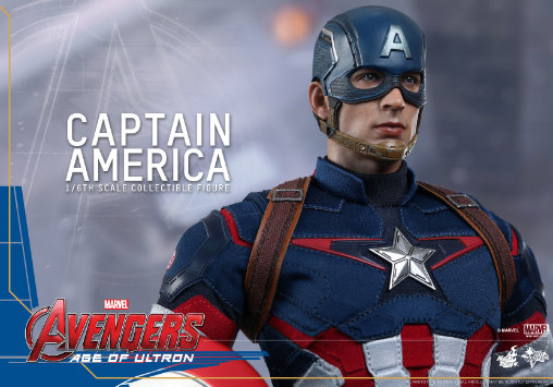 The Avengers - Age of Ultron: Captain America, 1/6 Figur von Hot Toys