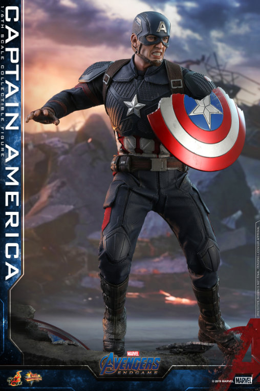The Avengers - Endgame: Captain America, 1/6 Figur ... https://spaceart.de/produkte/tav009-captain-america-figur-hot-toys-the-avengers-endgame-mms536-904685-4895228600608-chris-evans-spaceart.php