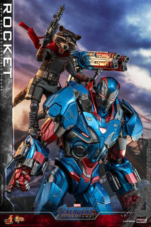 The Avengers - Endgame: Rocket, 1/6 Figur von Hot Toys