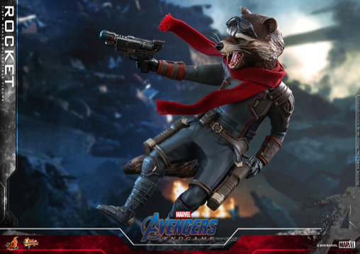 The Avengers - Endgame: Rocket, 1/6 Figur von Hot Toys
