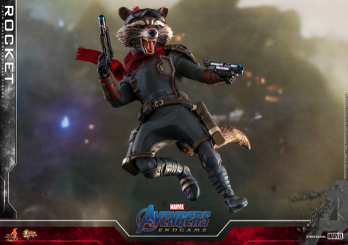 The Avengers - Endgame: Rocket, 1/6 Figur von Hot Toys