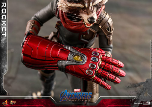 The Avengers - Endgame: Rocket, 1/6 Figur von Hot Toys