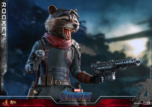 The Avengers - Endgame: Rocket, 1/6 Figur von Hot Toys