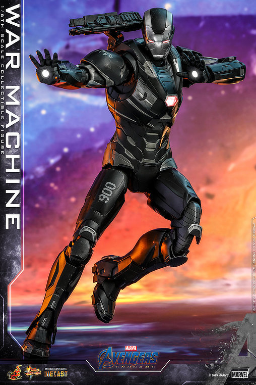 The Avengers - Endgame: War Machine - DieCast, 1/6 Figur von Hot Toys