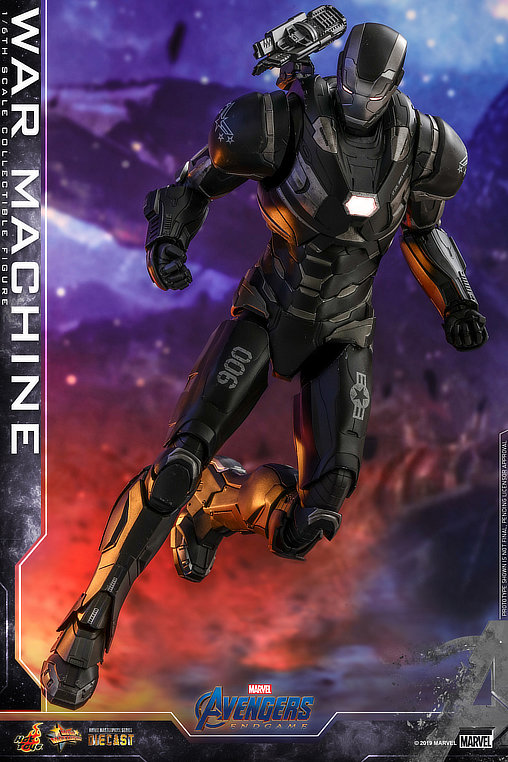 The Avengers - Endgame: War Machine - DieCast, 1/6 Figur von Hot Toys