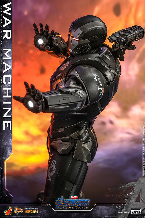 The Avengers - Endgame: War Machine - DieCast, 1/6 Figur von Hot Toys