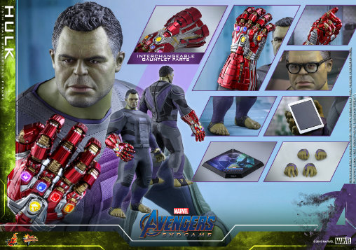 The Avengers - Endgame: Hulk, 1/6 Figur von Hot Toys