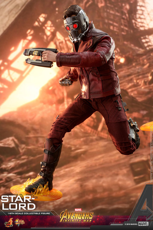 The Avengers - Infinity War: Star-Lord, 1/6 Figur von Hot Toys