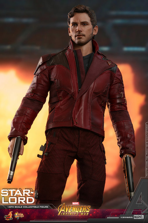 The Avengers - Infinity War: Star-Lord, 1/6 Figur von Hot Toys