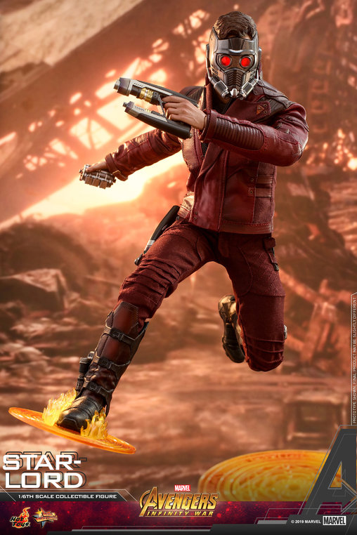 The Avengers - Infinity War: Star-Lord, 1/6 Figur von Hot Toys