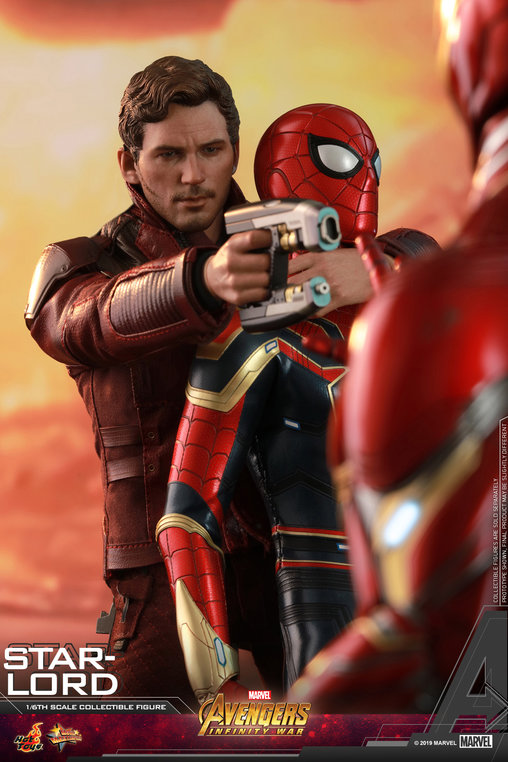 The Avengers - Infinity War: Star-Lord, 1/6 Figur von Hot Toys