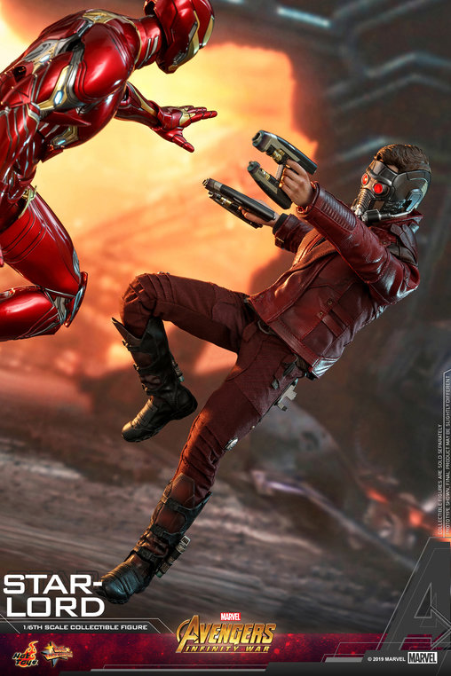 The Avengers - Infinity War: Star-Lord, 1/6 Figur von Hot Toys