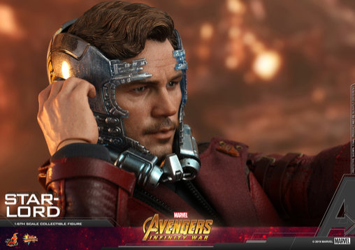 The Avengers - Infinity War: Star-Lord, 1/6 Figur von Hot Toys
