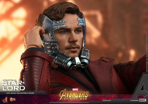 The Avengers - Infinity War: Star-Lord, 1/6 Figur von Hot Toys