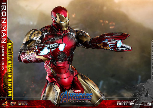 The Avengers - Endgame: Iron Man Mark LXXXV - Battle Damaged, 1/6 Figur von Hot Toys