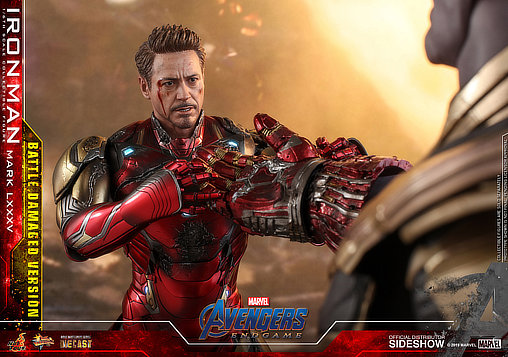 The Avengers - Endgame: Iron Man Mark LXXXV - Battle Damaged, 1/6 Figur von Hot Toys
