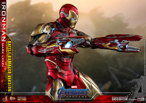 The Avengers - Endgame: Iron Man Mark LXXXV - Battle Damaged, 1/6 Figur von Hot Toys