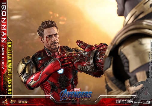 The Avengers - Endgame: Iron Man Mark LXXXV - Battle Damaged, 1/6 Figur von Hot Toys
