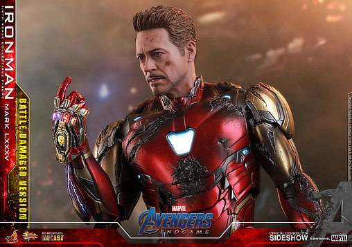 The Avengers - Endgame: Iron Man Mark LXXXV - Battle Damaged, 1/6 Figur von Hot Toys