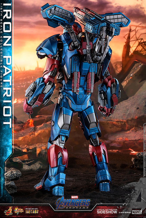 The Avengers - Endgame: Iron Patriot - DieCast, 1/6 Figur von Hot Toys