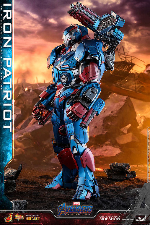 The Avengers - Endgame: Iron Patriot - DieCast, 1/6 Figur von Hot Toys