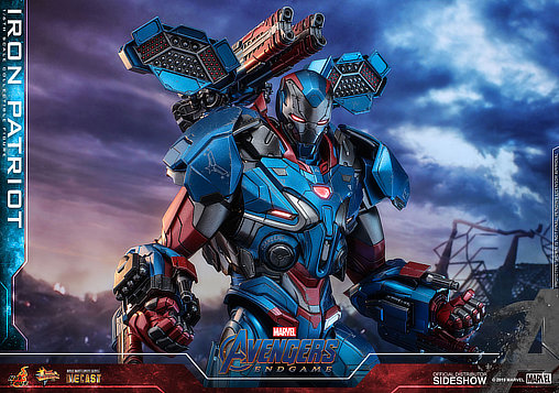 The Avengers - Endgame: Iron Patriot - DieCast, 1/6 Figur von Hot Toys