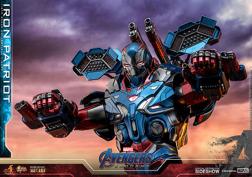 The Avengers - Endgame: Iron Patriot - DieCast, 1/6 Figur von Hot Toys