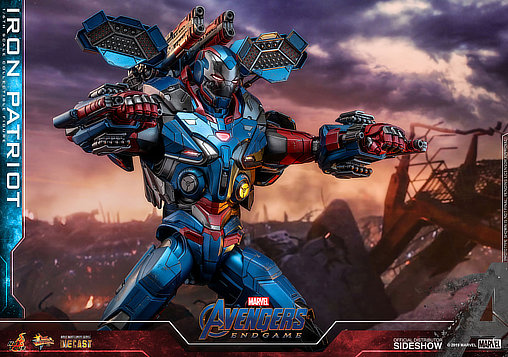 The Avengers - Endgame: Iron Patriot - DieCast, 1/6 Figur von Hot Toys