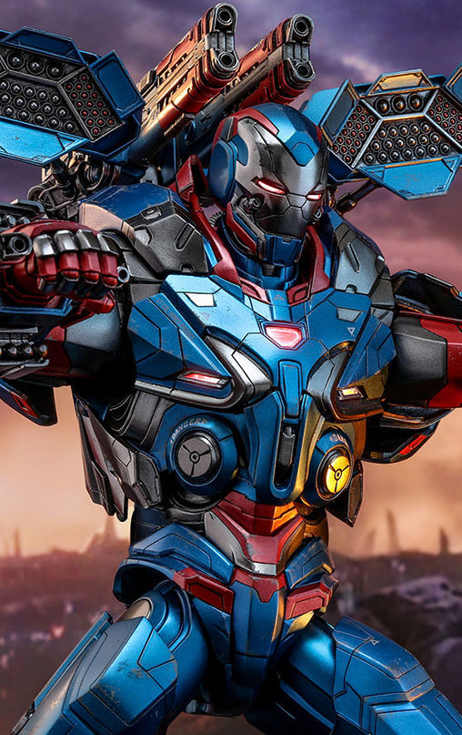 The Avengers - Endgame: Iron Patriot - DieCast, 1/6 Figur von Hot Toys