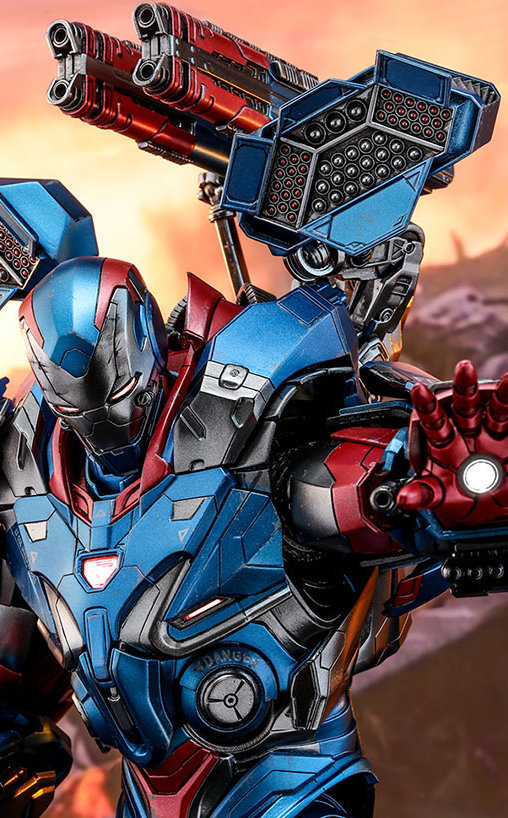 The Avengers - Endgame: Iron Patriot - DieCast, 1/6 Figur von Hot Toys