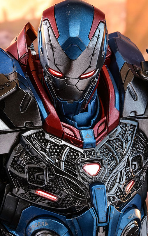 The Avengers - Endgame: Iron Patriot - DieCast, 1/6 Figur von Hot Toys