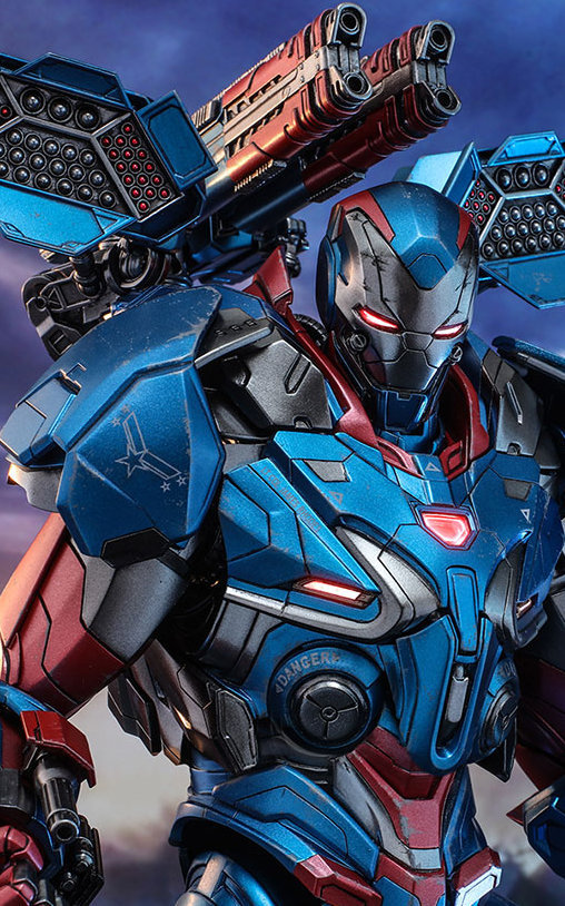 The Avengers - Endgame: Iron Patriot - DieCast, 1/6 Figur von Hot Toys