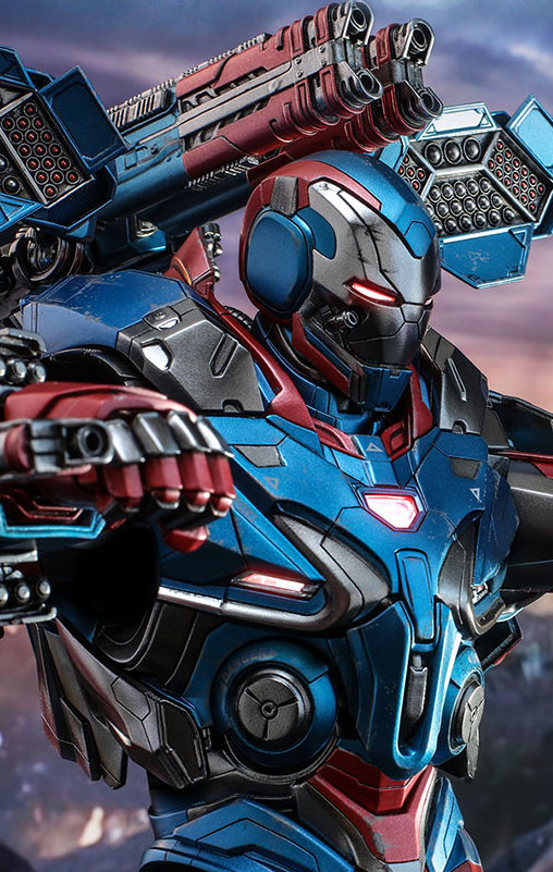 The Avengers - Endgame: Iron Patriot - DieCast, 1/6 Figur von Hot Toys